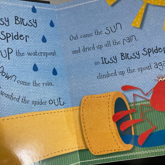 Itsy Bitsy Spider Board Book - MUST BE BUNDLED, MARKED DOWN - Picture 4 of 4